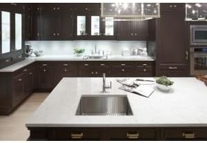 KOHLER K-5286-NA Strive 24 X 18-1/4 X 9-5/16-Inch Under-Mount Single Bowl Kitchen Sink with Basin Rack, Stainless Steel, 1-Pack