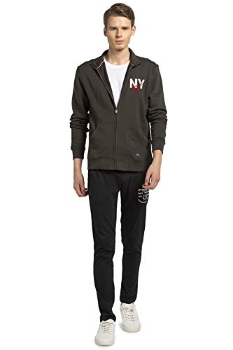 Image of Van Heusen Men's Cotton High Neck Sweatshirt