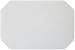 CounterArt Octagonal Acrylic Placemat, Set of 4