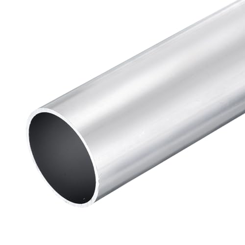 DMiotech (38mm OD X 35mm ID) Tubo Redondo de Aluminio 6061 de 300mm de Longitud para Construcción de Estructuras Metálicas En la Industria Y Proyectos de DIY
