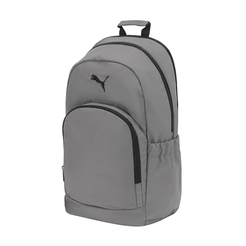 Image of PUMA Women's Stellar Backpack with Luggage Strap, Padded Adjustable Straps & Water Bottle Pockets, Cast Iron, One Size