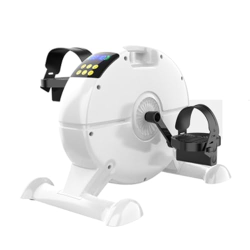 Pedalen voor Hometrainers Huishoudelijke elektrische hometrainer onder bureaufiets pedaaltrainer, mini-hometrainer for arm-/beenoefening, pedaaltrainer for senioren met LCD-scherm Pedaaltrainer