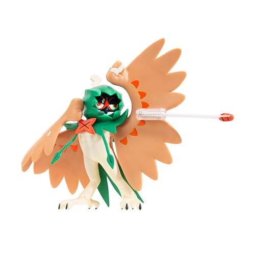 Pokémon PKW3038 - Battle Feature Figure - Silvarro, offizielle bewegliche Figuren, 11,5 cm – Ansicht 5