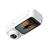 immagine prodotto Macchina fotografica miniatura 1.44inch con forte e 180 ° che gira il video della lente 2.7K per Handsfree Unica macchina fotografica di prospettiva