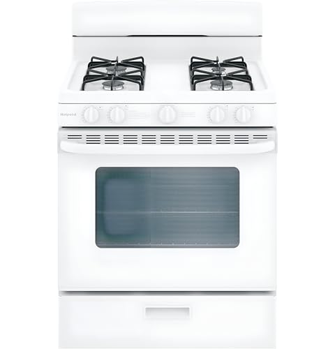 Hotpoint RGBS200DMWW Gas Range