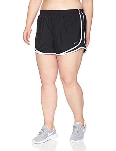 Image of Nike Women's Tempo Short Hyper Punch /Black /Volt /Matte Silver Shorts LG X 3