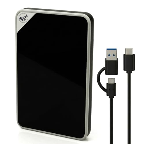 Disco duro de 500 GB USB-C compatible con Mac, PC, portátil, Xbox y PS4