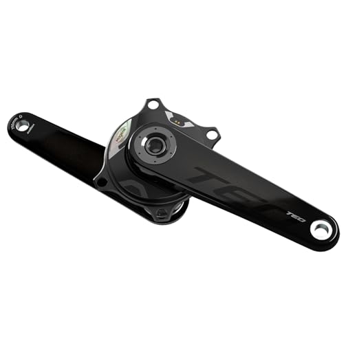 Magene TEO Bielas Medidor de Potencia P515, 4 Tornillos, 110BCD, Eje de 29MM, Pedalier de Cadencia Ant Bluetooth, Juego de Bielas de Carbono, 175MM