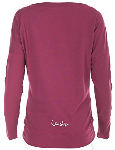 WINSHAPE Damen Freizeit Sport Dance Fitness Ws2 Longsleeve, Berry-love, M EU