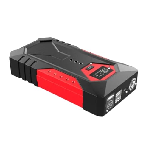 Arrancador Batería Coche 12V contra Averías Nocturnas con Banco de Energía Portátil