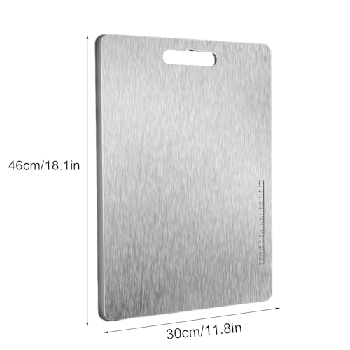 Planche à découper en acier inoxydable pour cuisiner vos repas sains - 8