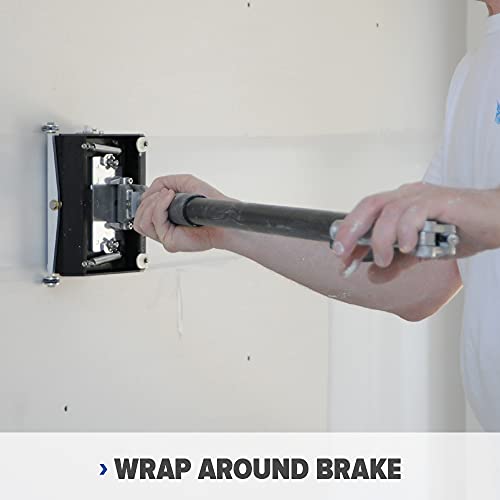 Asgard Drywall Taping Tools Extendable Flat Box Handle With Brake - Pro Grade 5-Year Warranty #TOP3