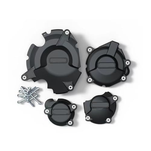 Protection stator GSXR 600 750 en aluminium usiné noir premium
