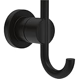 Delta Nicoli (1-Pack) Towel Hooks Matte Black, Double, Wall Mounted for Robes 2-Prong Holder, Bathroom Accessories NIC35-MB immagine