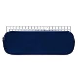 funda para teclado casio LIGERO: Esta funda universal está hecha de neopreno, por lo que es ligera y resistente. Además, le dará un toque único con su color azul oscuro.