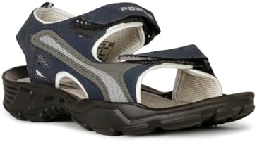 Bata Power Men's Stricker Blue Athletic & Outdoor Sandals - 7 UK (8619030)