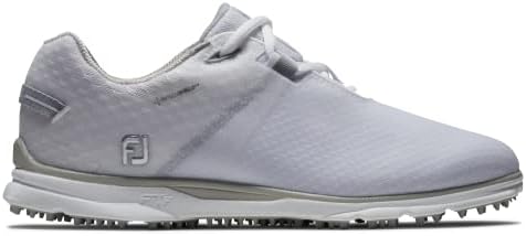 FootJoy Women's Pro|SL Sport Golf Shoe, White/Light Grey, 8.5 | Image 4