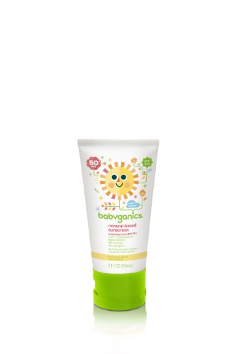 Babyganics Sunscreen Lotion 50 SPF, 2oz, Packaging May Vary
