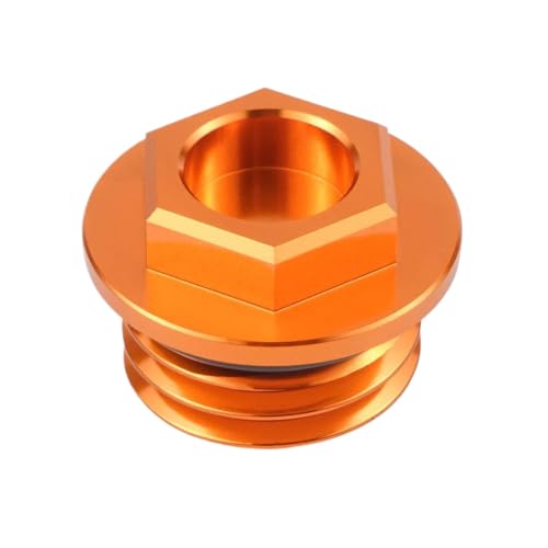 Bouchon de remplissage d'huile moteur orange pour motos SX SMR et EXC