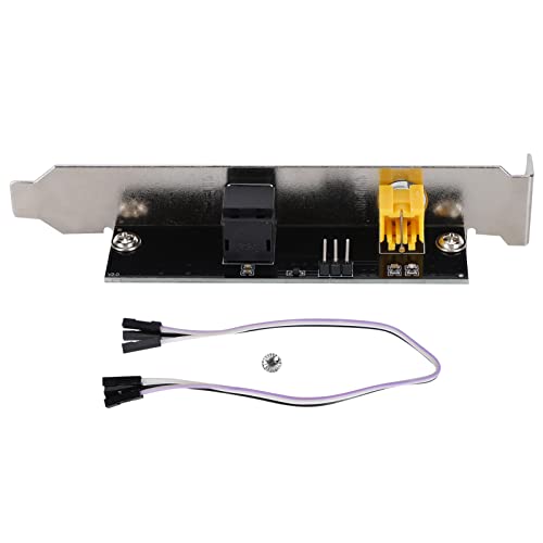 Carte son numérique fibre coaxiale et interface audio carte Spdif PC
