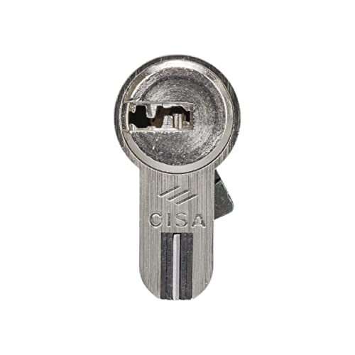 CISA 0A3S1 European Astral S Cylinder, Nickel-Plated Brass - Image 2