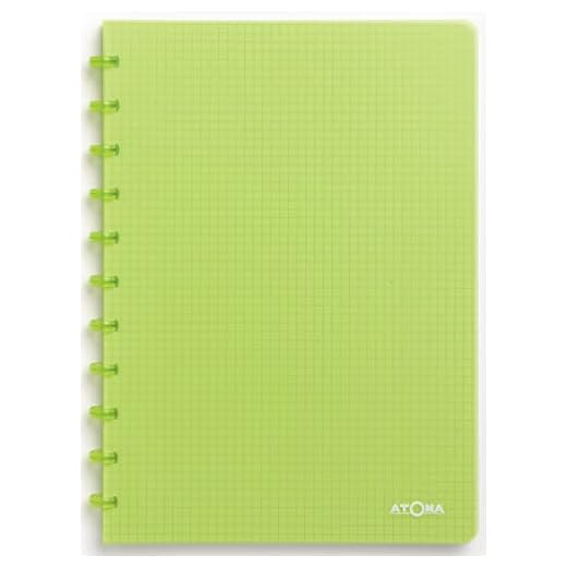 Caderno de Discos Atoma Transparent