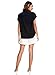 JMSHIHUA Womens Casual Button Down Short Sleeve Shirts Offiice Business Plain Blouses Tops with Pocket Black
