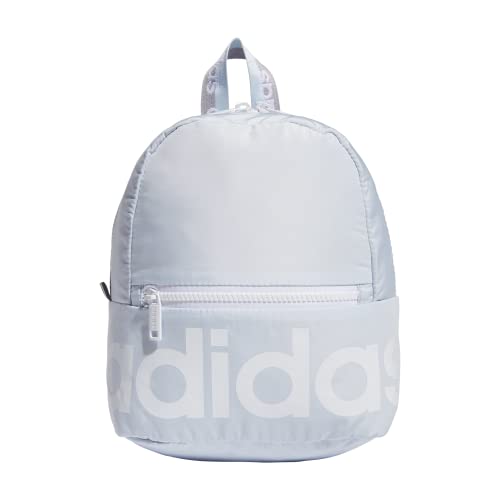 Mini mochila linear Adidas, Sky Tint/White/Glory Grey, Tamanho único