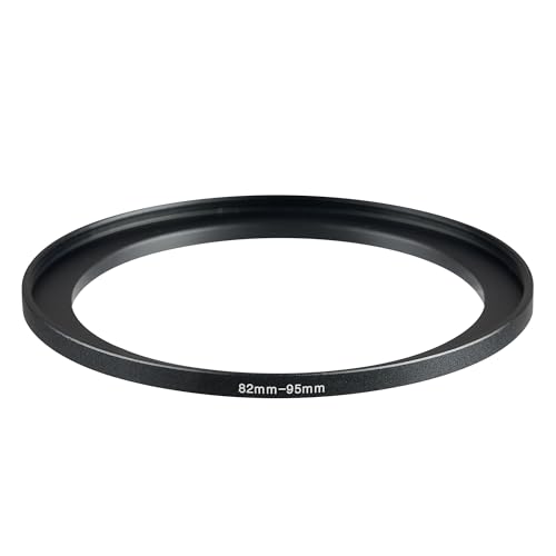 Image of 82-95mm Step-Up Ring Adapter, 82mm to 95mm Step Up Filter Ring for 82mm Lens Install 95mm ND CPL UV Camera Lens Filter(82mm-95mm)
