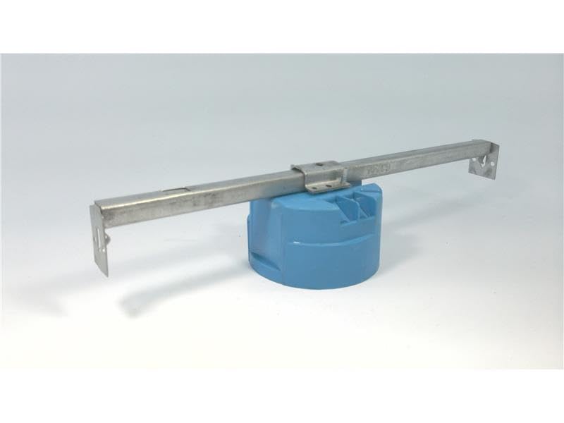 Carlon B620K 4" Round Ceiling/Fixture Box with Bar Hanger, Non-Metallic