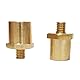 2 x Batteriepoladapter M8, Batteriepoladapter Paar, Batteriepole, Batteriepol adapter, Messing Batteriepol Adapter für Lithium-Autobatterien