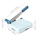 KITCHENDAO Multipurpose Cheese Slicer Cutter with Board for Arthritic and Weak Hands, Adjustable Thickness Dial for Block Cheese, Effortless Slicing, Guillotine Sausage Ham Biltong Jerky Slicer