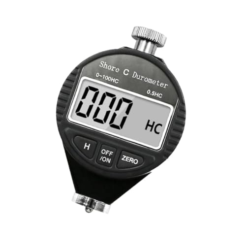 Durómetro digital Shore 0-100HC medidor de dureza para plástico y materiales multigrasa