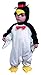 Fyasa 700901-TBB - Disfraz de pingüino para 1 a 2 años, Blanco y Negro