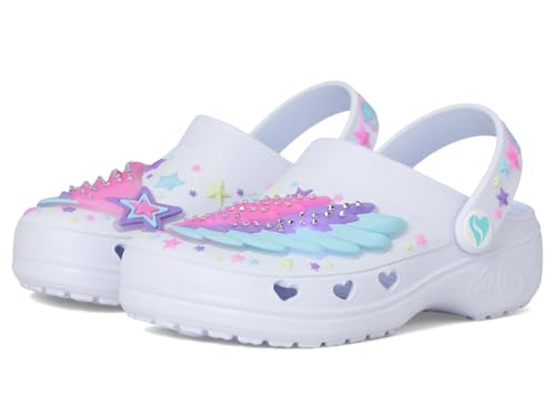 Skechers Fille Sweetheart Sabot - Sandales Roses Confortables pour Enfant