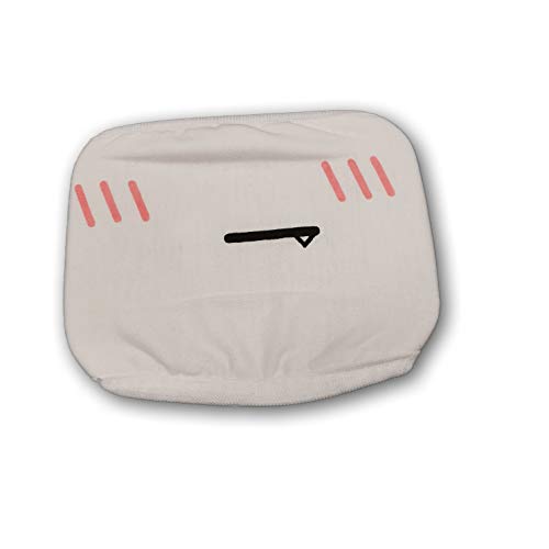 Mascarilla Protectora Blanca para la Boca, de algodón, Reutilizable, Blanco