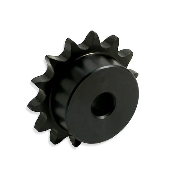 Roller Chain Sprocket, Rough Bore, 80-2 Chain Size, 1 in Bore Dia., 12# of Teeth, Mfr: D80B12H X 1 MPB-A