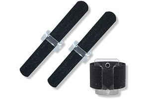 Corsage Cuff with Exquisite Black Floral Detail - 3 Pack