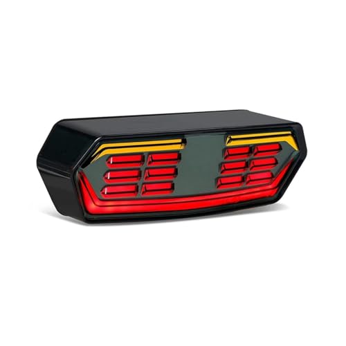 Feu arrière de frein moto LED réglant le manque de visibilité