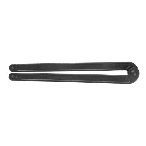 HARFINGTON Universal Adjustable Angle Grinder Wrench 4mm Span Diameter CR-V Adjustable Face Spanner Wrench Pin Pliers for Round Nuts Plier Set Drilled Holes Lock Nut Rings, Black