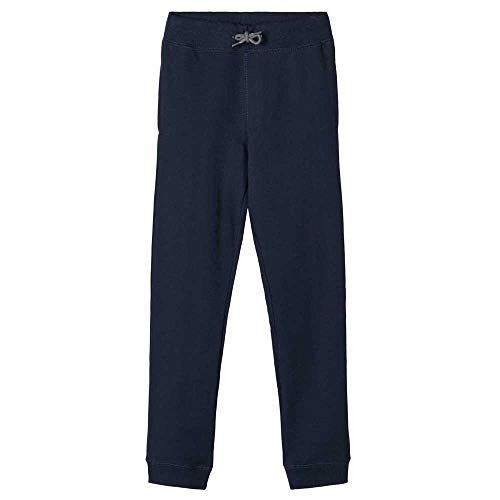 NAME IT Jungen NKMSWEAT Pant BRU NOOS Hose, Blau (Dark Sapphire), 122