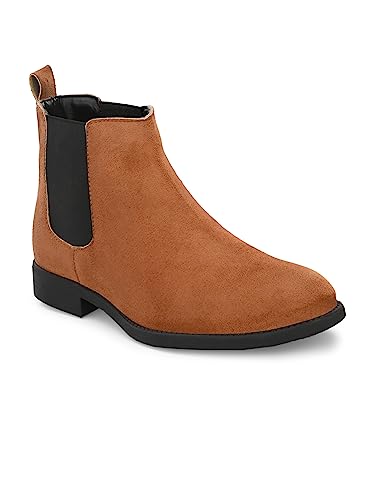 Image of HiREL'S Men's Suede Outdoor Every Day Chelsea Boots
