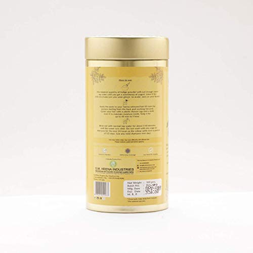 Polvo Orgánico de Hoja de Indigo Hennaveda IQRA 100g miniatura 4