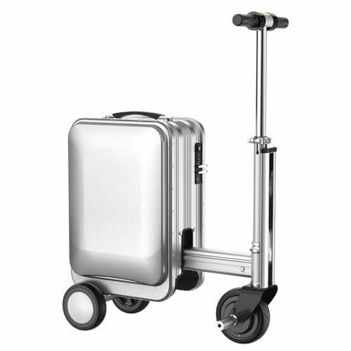 Electric Luggage Boardable Intelligent Cycling Suitcase 20L Ultra Large Capacity Trolley Case Sitting Adult Child Mobility Locking Luggage Range Of 8-10km