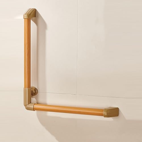 DIHRVTHC Barra de Seguridad giratoria – Asidero pivotante para baño, Ideal para Personas Mayores o con Movilidad Reducida(Dark,45 * 45cm)
