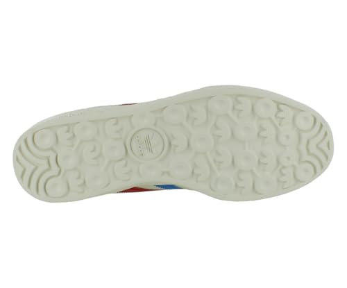 Image of adidas Gazelle Indoor Mens Shoes, Chalk White /Better Scarlet /Core Black, Size 7