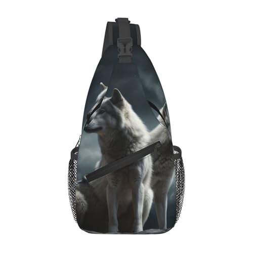 Bolso Cruzado de Pecho para Hombre y Mujer Negro