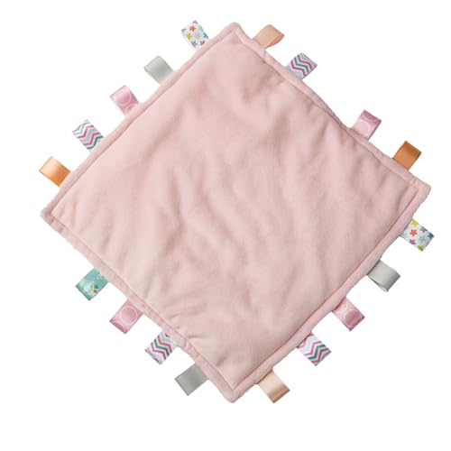Image of Taggies Lovey for Baby Original Comfy Security Blanket with Sensory Tags, 12 x 12-Inches, Giddy Up Pony