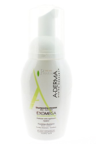A-derma Exomega Foaming Shampoo 125ml