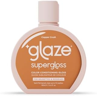 Glaze Supergloss Color Conditioning Gloss With Dispensing Pump – Hydrating Semi-Permanent Color Toning Hair Gloss & Shine Boost – For Light Blonde Hair – 6.4 Fl Oz - Purple - Pearl - View #10